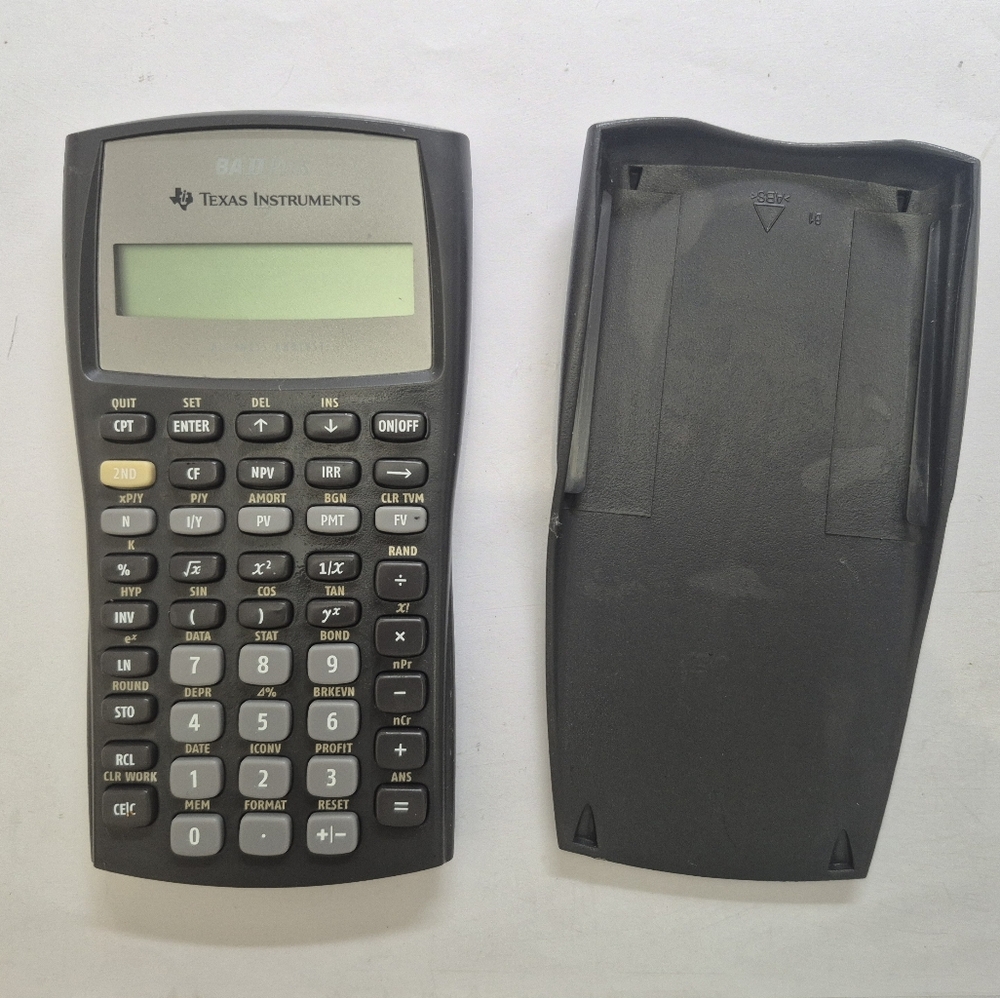 Texas Instruments - BA II Plus Business Analyst‎ Calculator With Cover